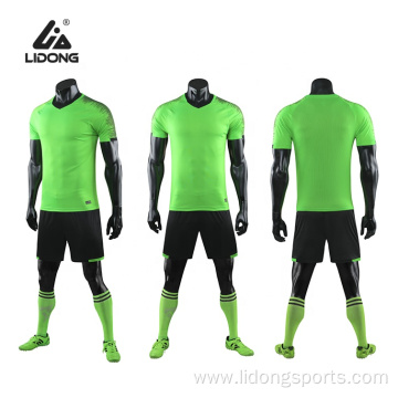 Custom Sublimation Soccer Wear Quick Dry Football Jersey